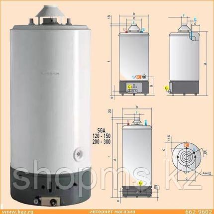 Водонагреватель газовый Ariston SGA 150 R, фото 1
