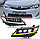 Передние фары на Camry V50 SE/LE/XLE дизайн Lexus (3 линзы), фото 5