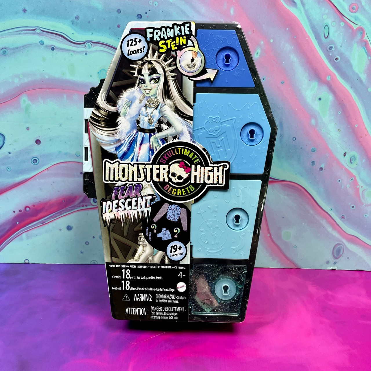 Оригинальная кукла Monster High Skulltimate Secrets Fearidescent Series Frankie Stein