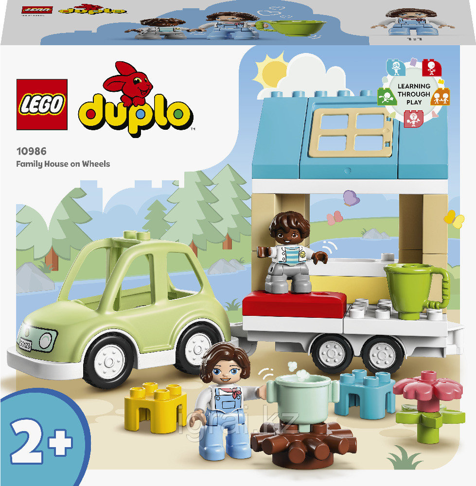 Lego Дупло Семейный дом на колесах - фото 1 - id-p109771440
