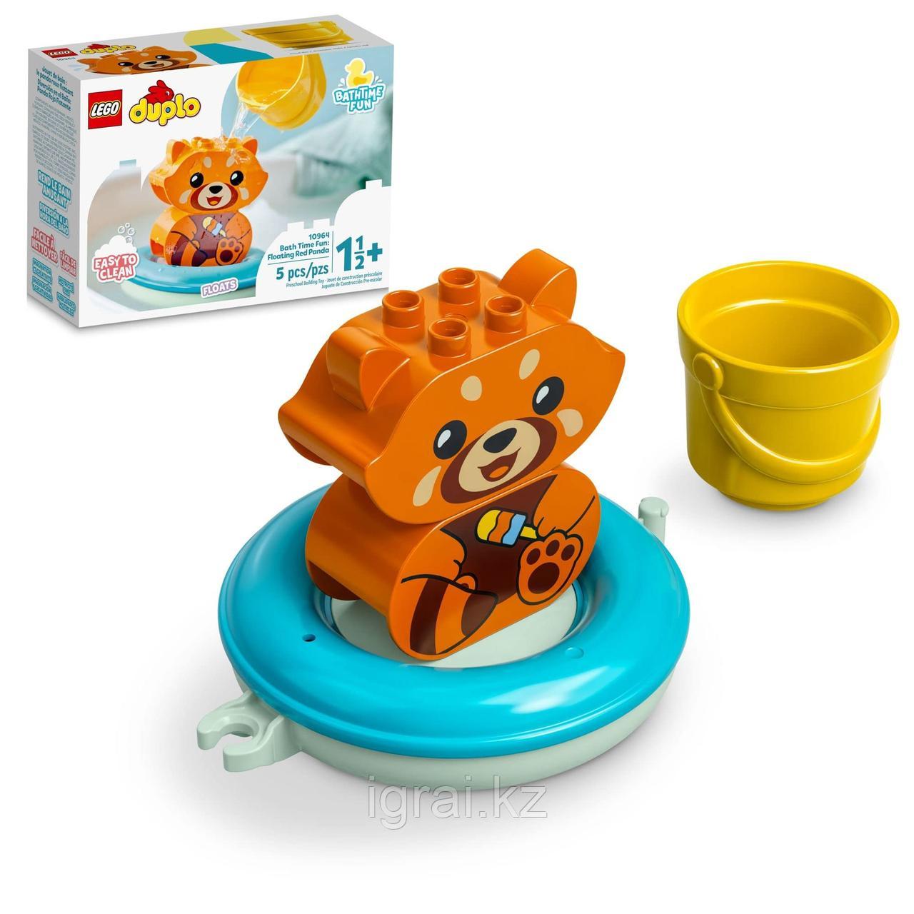 Lego Дупло Приключения в ванной: Красная панда на плоту - фото 3 - id-p109771424