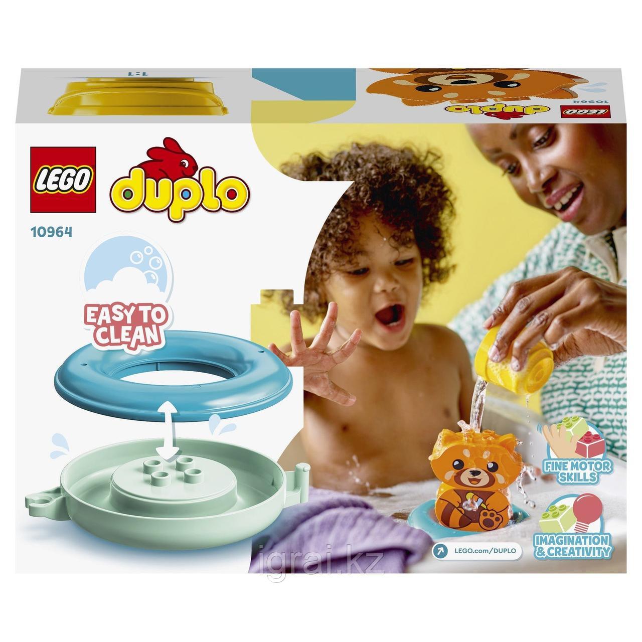 Lego Дупло Приключения в ванной: Красная панда на плоту - фото 5 - id-p109771424