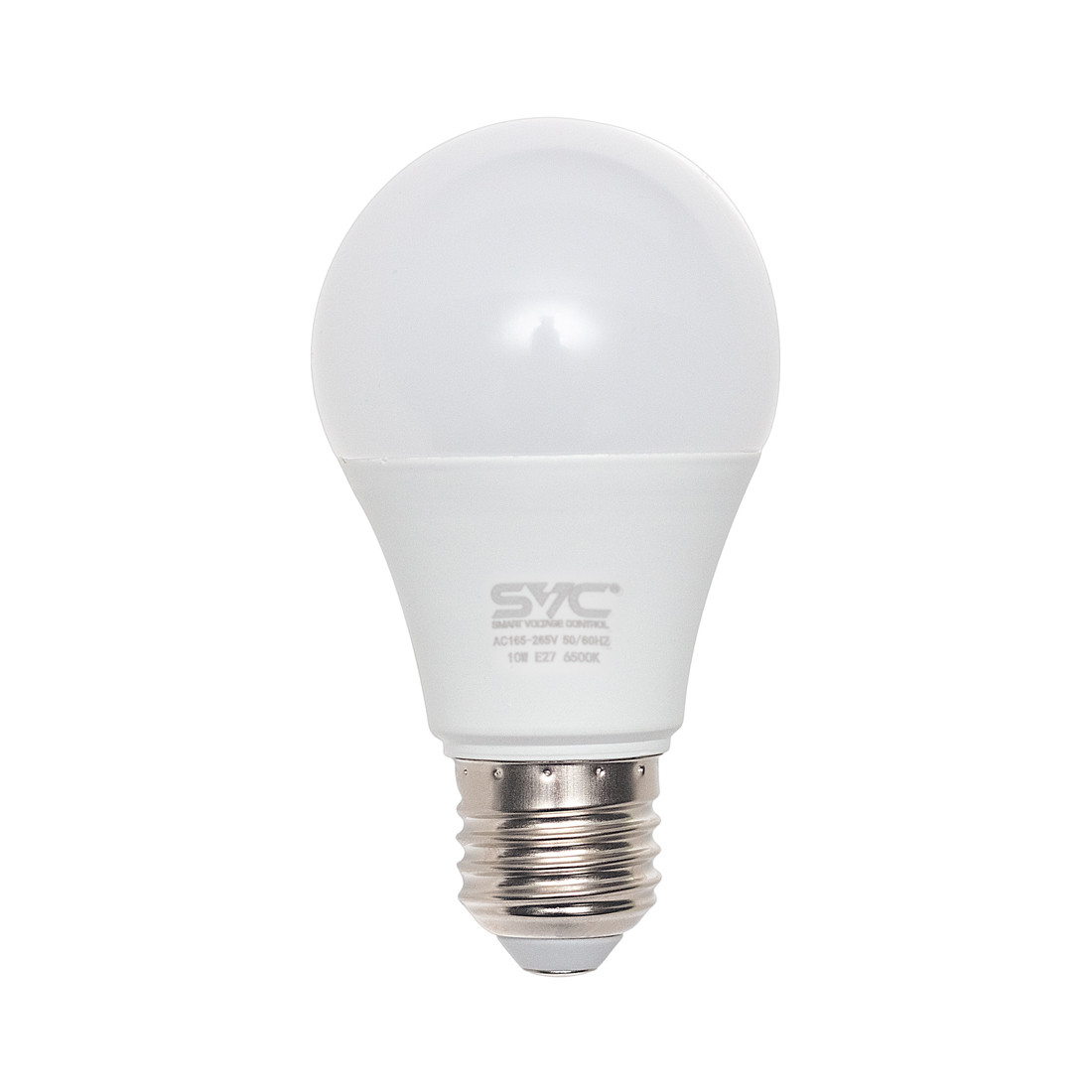 Эл. лампа светодиодная SVC LED A60-10W-E27-6500K, Холодный - фото 1 - id-p109800182