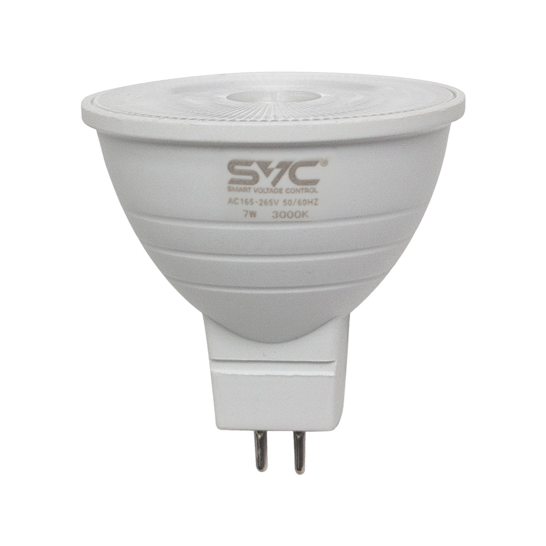 Эл. лампа светодиодная SVC LED JCDR-7W-GU5.3-3000K, Тёплый - фото 1 - id-p109800449