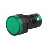 ЭРА Лампа AD22DS(LED)матрица d22мм зеленый 230В - фото 1 - id-p109736209