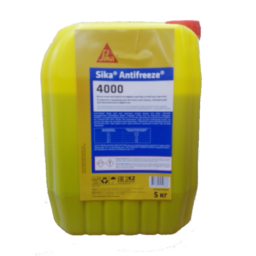 Sika antifreeze 4000 PL для бетона противоморозная, 5 кг