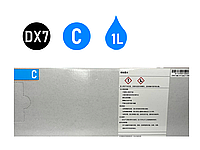 Краска Eco сольвент для DX7/DX8 Синяя