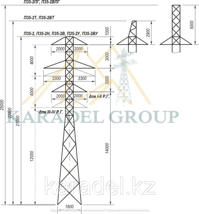 Промежуточная опора П35-2