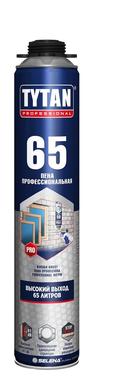 Пена профессиональная Tytan 65, 750 мл (ПЕНА ТИТАН 65)