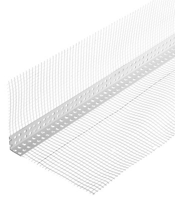 Угол штукатурный с сеткой 25*25мм*3м пласт