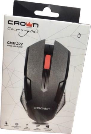 Мышь Crown CMM-222, оптическая, USB - фото 2 - id-p109810280