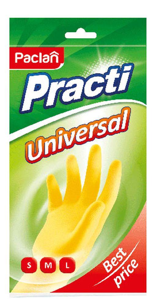 Перчатки резиновые S Paclan Universal - фото 1 - id-p109811389