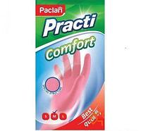 Перчатки резиновые M Paclan Comfort