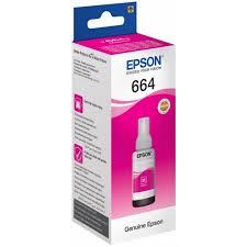 Чернила Epson C13T66434A для L100 красный 70мл - фото 1 - id-p109810620