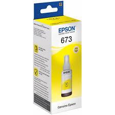 Чернила Epson C13T67344A для L800 желтый 70мл - фото 1 - id-p109810626