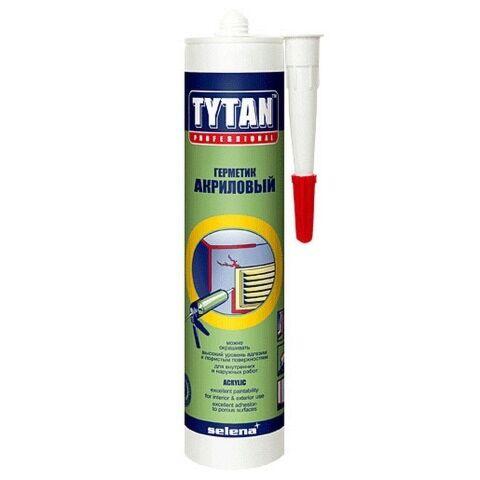 Герметик акриловый малярный Tytan (280мл. - 310мл) белый (ГЕРМЕТИК ТИТАН)
