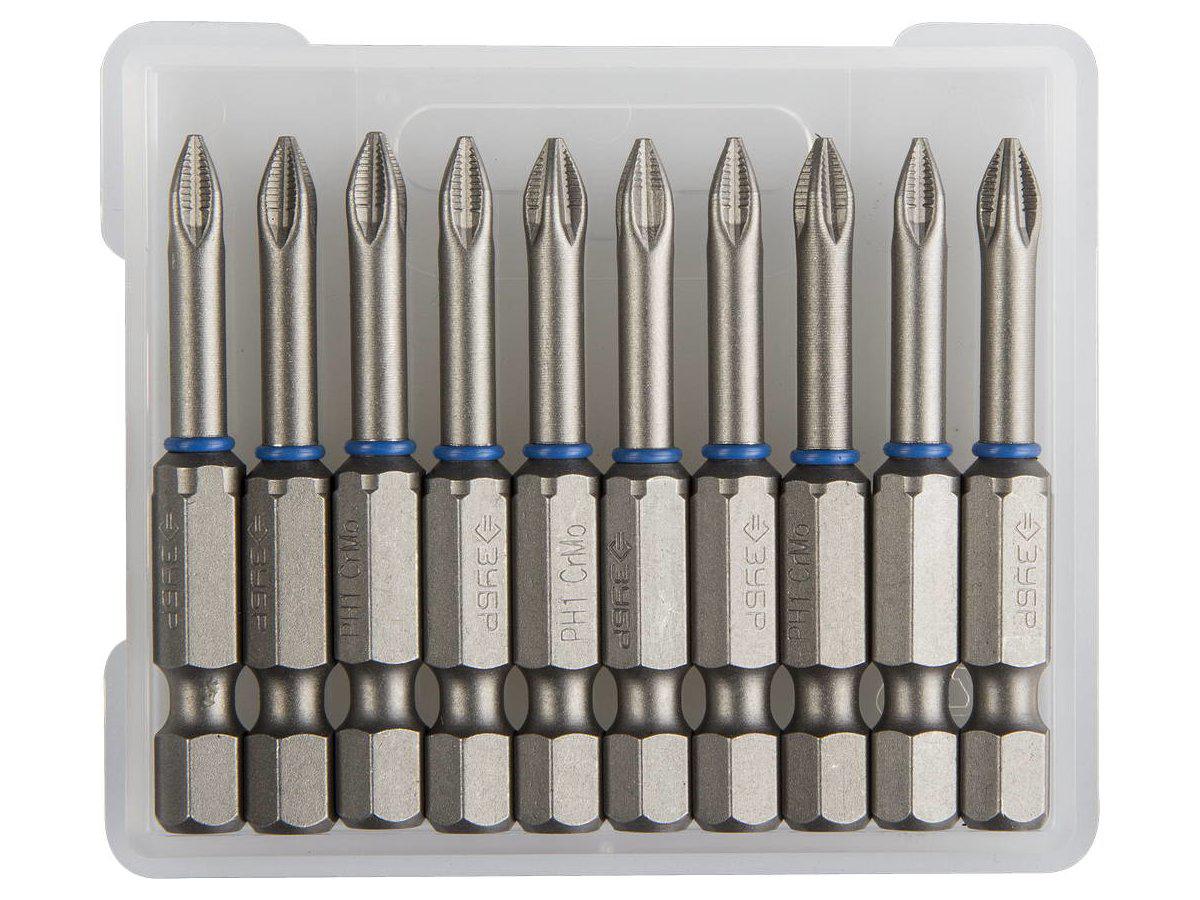 Кованые биты Эксперт 10 шт, 65 мм.