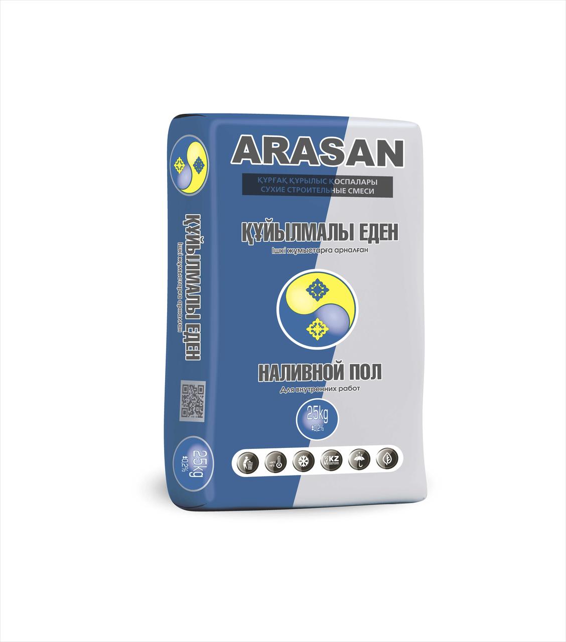 Наливной пол Arasan, 25 кг (Арасан 25кг) - фото 1 - id-p109812005
