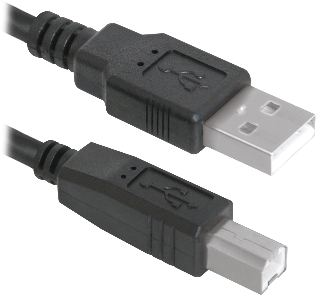 Кабель USB 2.0 AM-BM, Defender 04-06, 1,8 метра - фото 1 - id-p109809821