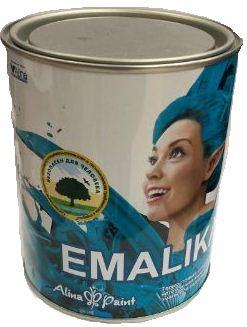 Эмаль, Аlina Paint EMALIKA 1кг белая (АЛИНА ПЭЙНТ ЭМАЛИКА 1КГ)