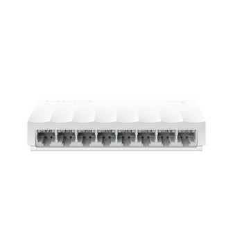 Коммутатор TP-Link LS1008, 8-портовый, 10/100 Мбит/с, RJ-45, Пластиковый корпус - фото 2 - id-p109809980