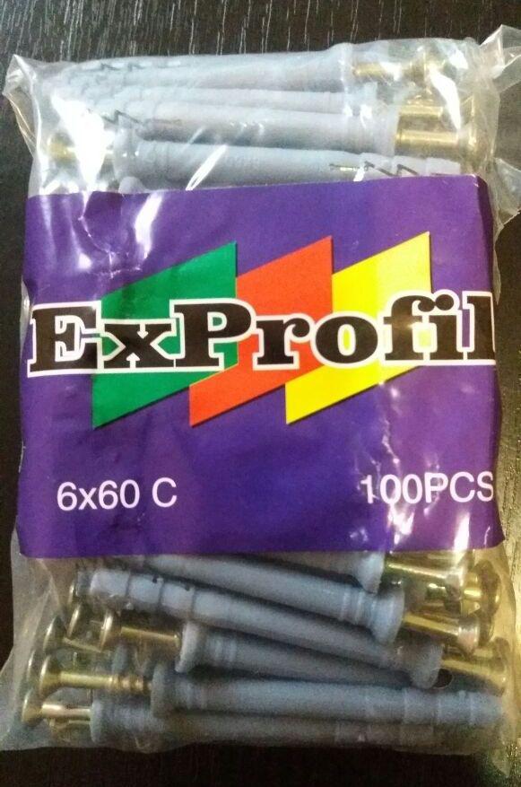 Нагель-дюбель Exprofil, 6*60