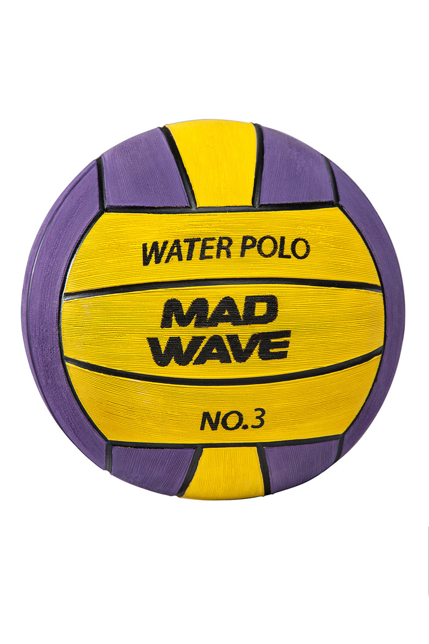 MadWave мяч для водного поло желтый №3