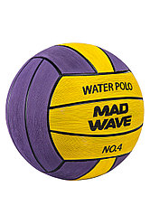 MadWave мяч для водного поло желтый №4