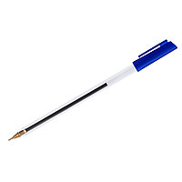 Ручка шар. СТАММ "РШ 800" синяя прозр.корпус упор 0,7мм