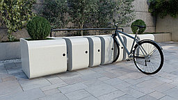 Велопарковка из композитного мраморного камня  Архитас Bike