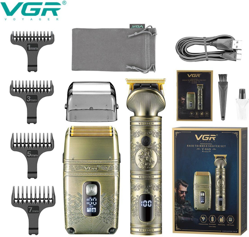 VGR Professional набор для стрижки для мужчин V-649