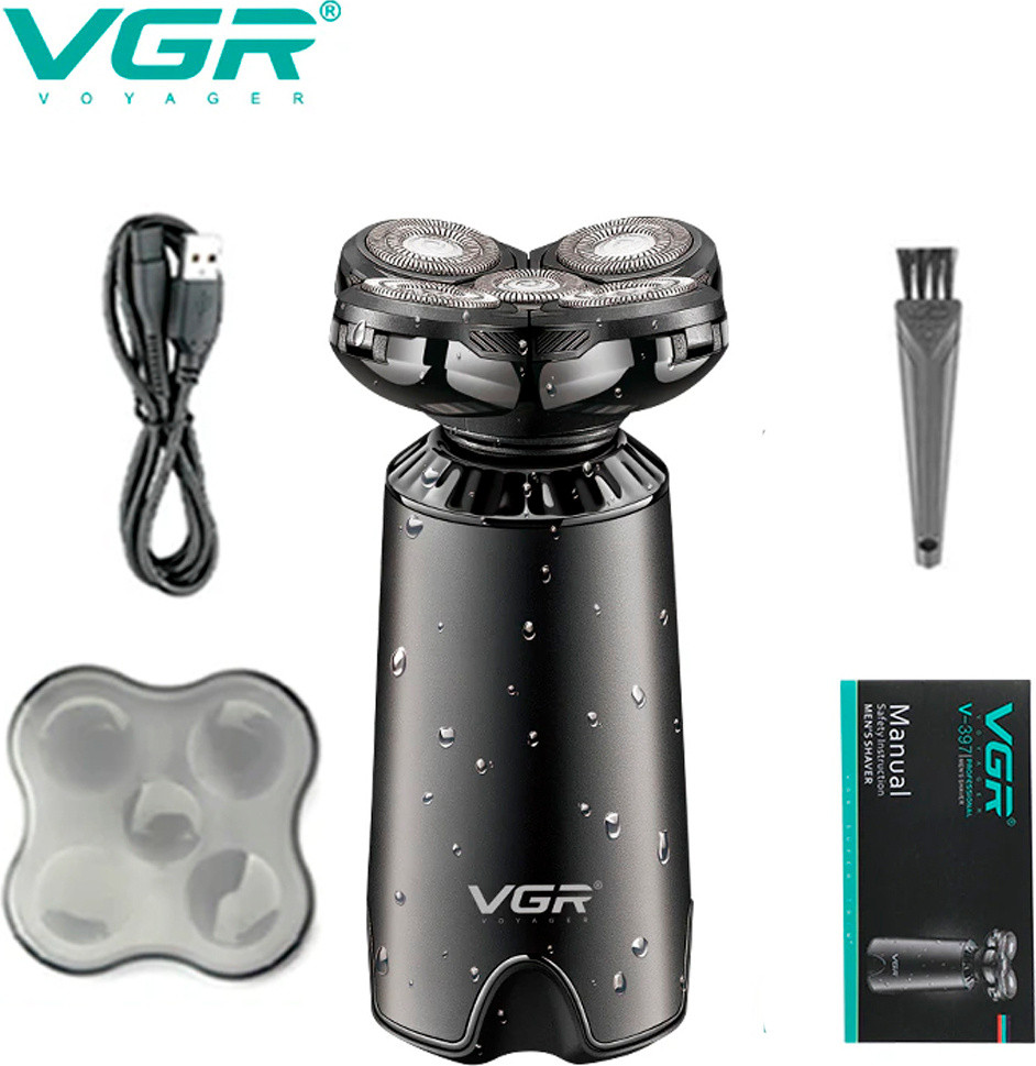 Электробритва для мужчин VGR Professional V397 роторная от аккумулятора