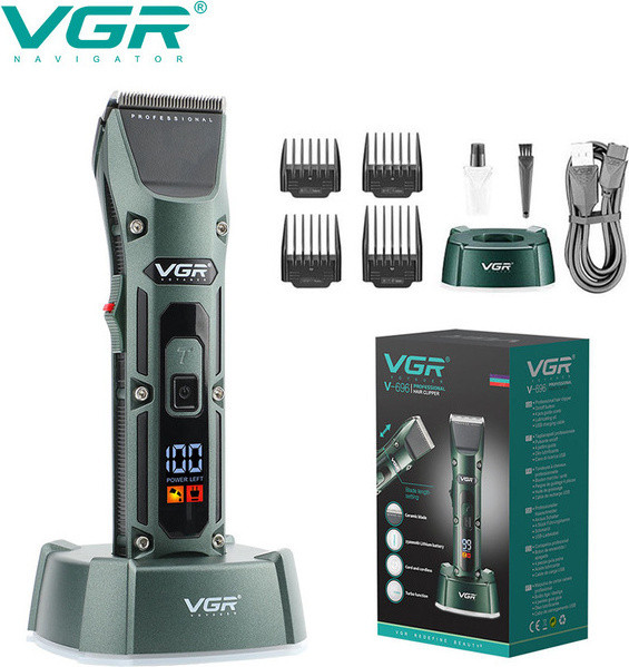 VGR Professional машинка для бороды и усов, для стрижки для мужчин V-696