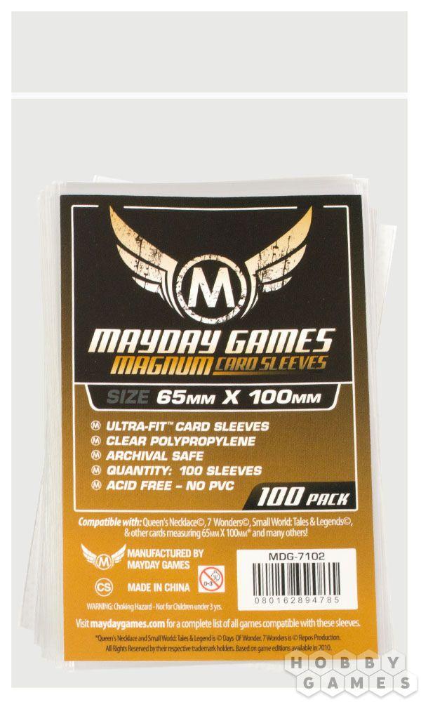 Протекторы "Mayday" (стандарт, 100 шт., 65*100 мм): прозрачные