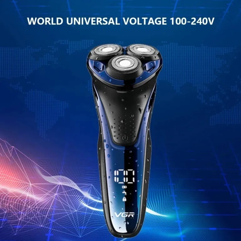 Электробритва для мужчин VGR V-306 роторная от сети / аккумулятора