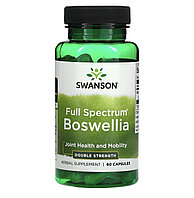 Swanson boswellia толық спектрлі, қос әсерлі күш, 60 капсула