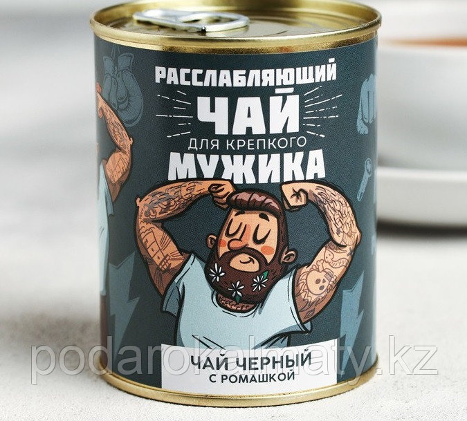 Чай чёрный «Чай мужика»: с ромашкой, 60 г., фото 1