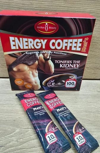 Energy Coffe Mens- Энергетическое кофе для мужчин 10гр*10шт