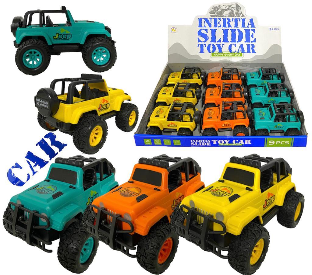 BHX801 Джип инерционный Inertia toycar 3 цвета,9шт, цена за 1шт 13*8см