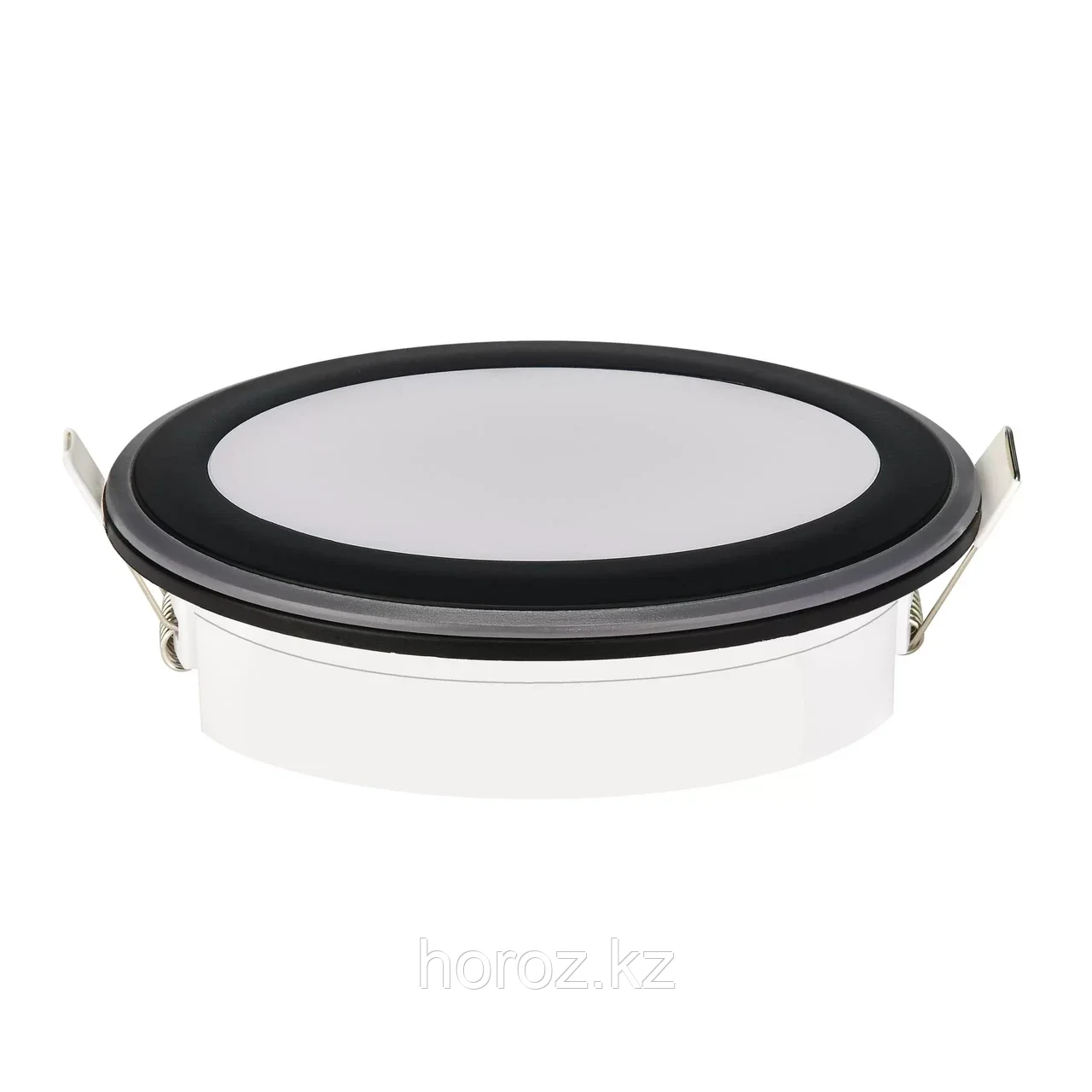 Светильник LED Horoz PARKER-12 12W круглый встраиваемый 4200К черный (016 071 0012), фото 1