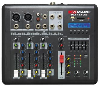 Микшерный пульт MARK MAX 4 FX USB BT