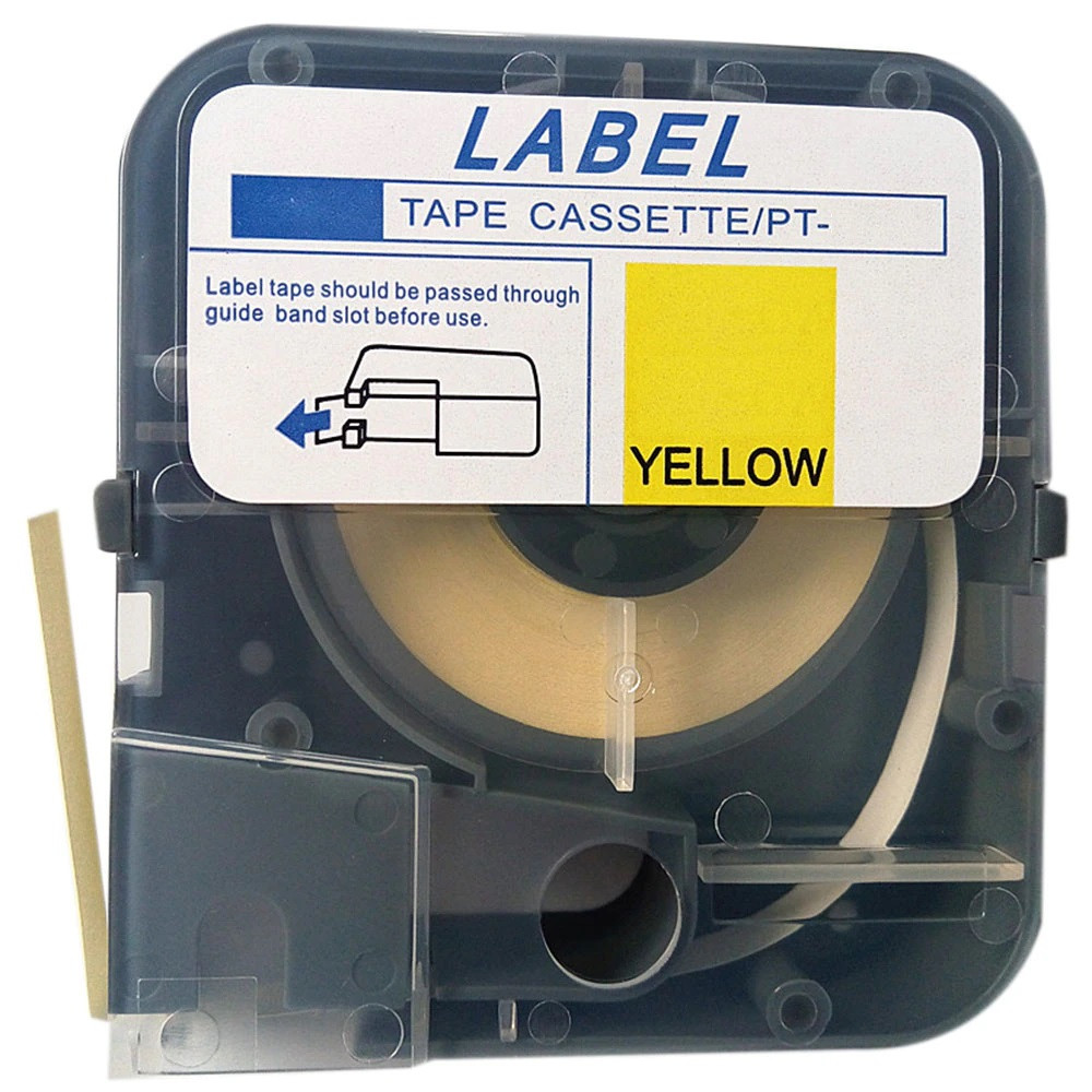 Картридж ленточный PT-1006Y для принтера PUTY PT1010, 6 mm x 8m, yellow
