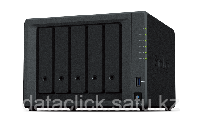 Synology DS1522+ 5xHDD NAS-сервер «All-in-1» (до 15-ти HDD с модулем DX517х2 до 240ТБ!!!) - фото 1 - id-p109853786
