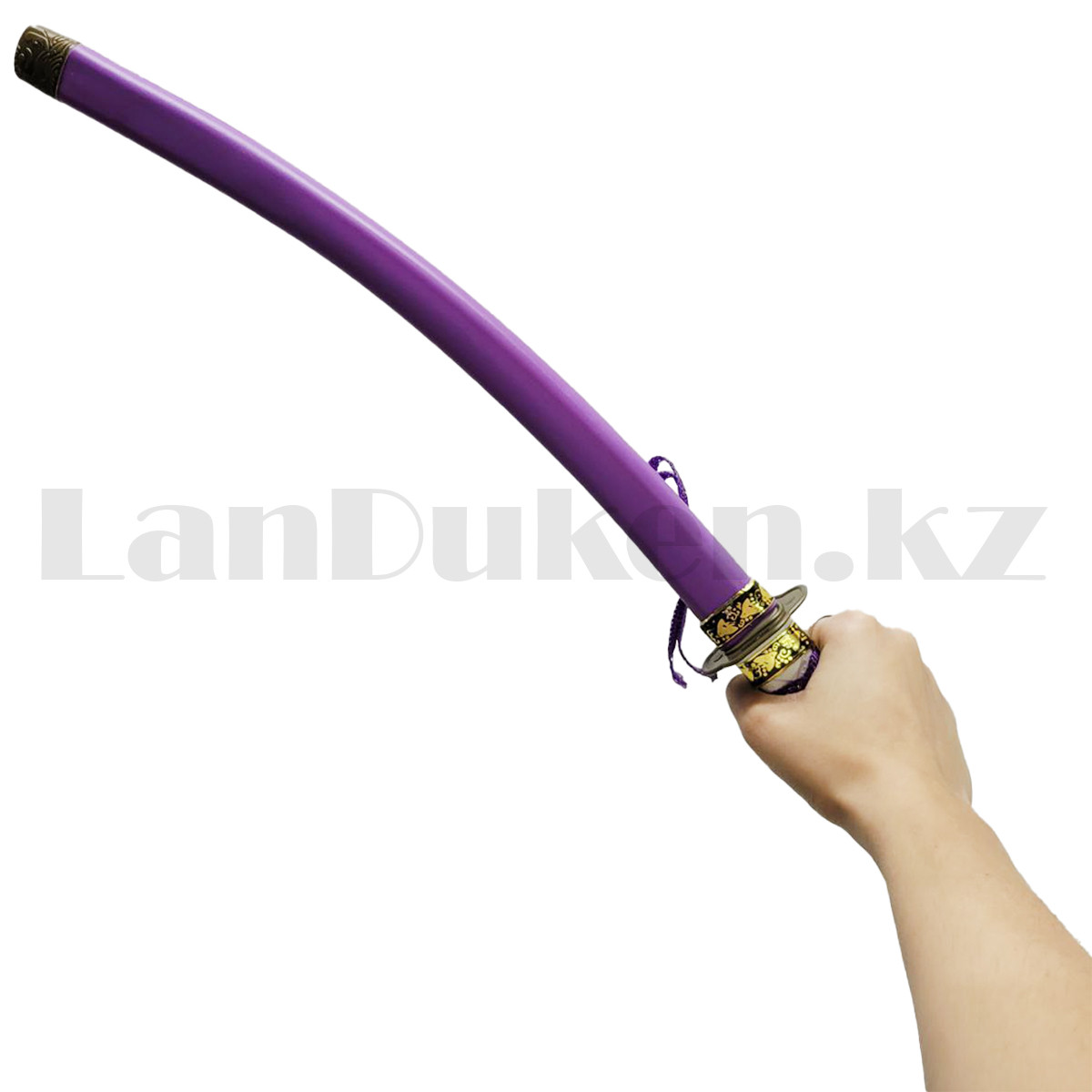 Игрушечная катана 60 см фиолетовая - фото 3 - id-p109856258