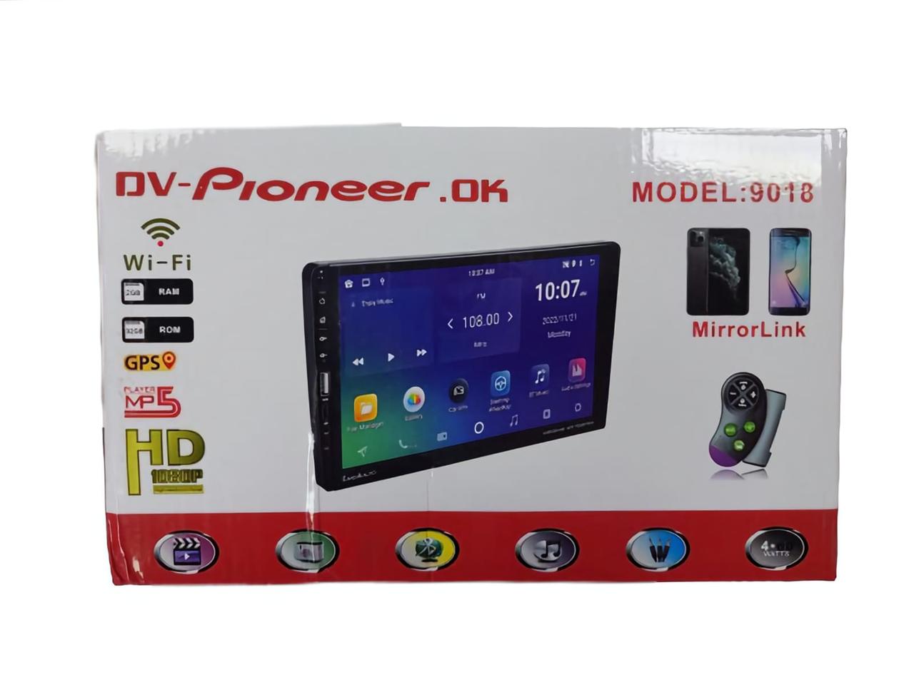 Модуль DV-Pioneer.ok 9018 9" 2+32GB (механ. кноп) - фото 2 - id-p109783891