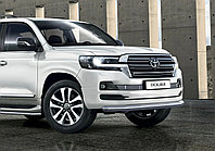 Защита переднего бампера d76 для Toyota Land Cruiser 200 Excalibur 2016-