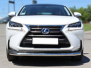 Защита переднего бампера d42 для Lexus NX 2014-2017