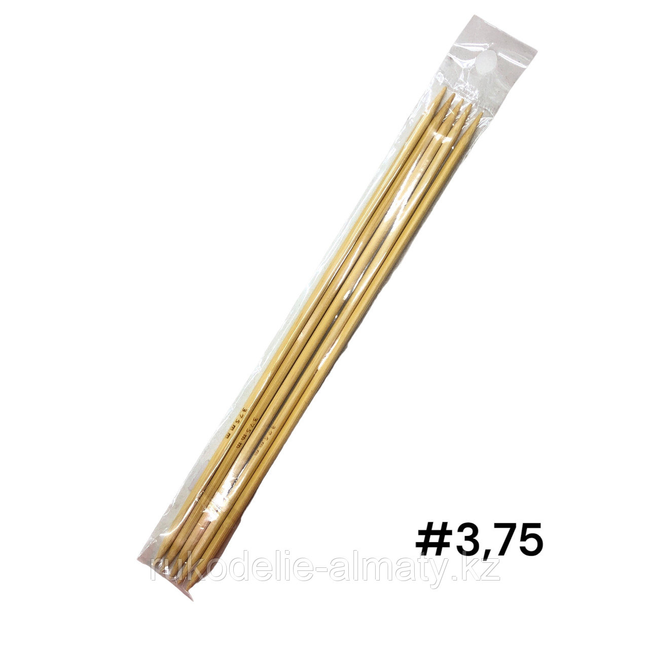 Спицы  бамбуковые  носочные ( 5 шт) 3.75
