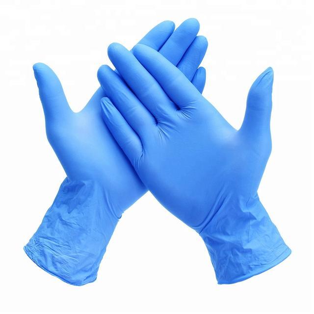 Перчатки нитриловые Wally Plastic размер XS синий