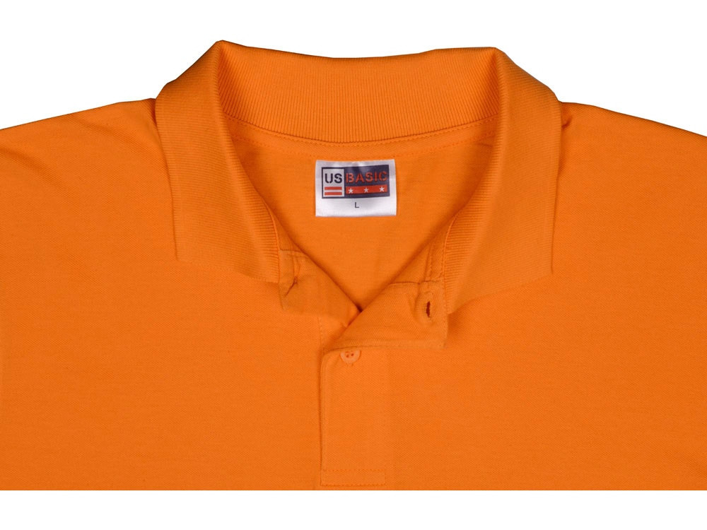 Рубашка поло First мужская, оранжевый - фото 5 - id-p109877844